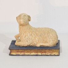 Baroque religious lamb of god, France circa 1650-1750