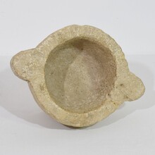 Limestone mortar, France circa 1750-1850