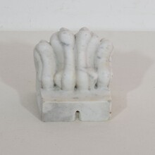Neoclassical marble claw, Italy circa 1780-1850