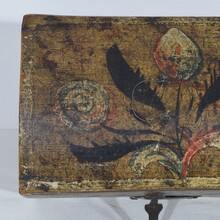 Folk art weddingbox from Normandy, France circa 1750-1800
