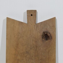 Collection of three rare wooden chopping or cutting boards, France circa 1850-1900