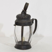 Rare metal lantern, France circa 1750-1800