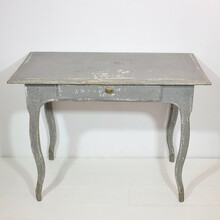 Painted Louis XV table/ small desk, France 18th century.