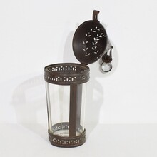Rare metal lantern, France circa 1800-1850