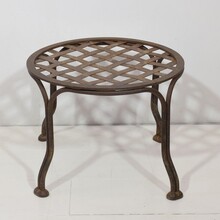 Iron stool or tabouret, France circa 1950