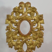 Large giltwood baroque reliquary, Italy circa 1750