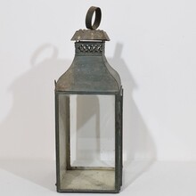 Large metal lantern, France circa 1780-1850