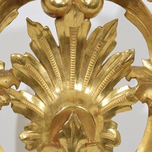 Large carved giltwood ornament, Italy circa 1850