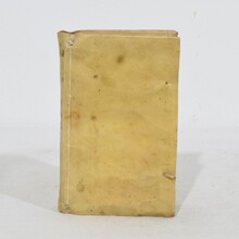 Nice collection of weathered vellum books, Spain 18th century.