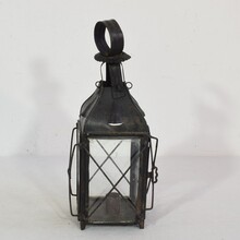 Pair metal lanterns, France circa 1850-1900