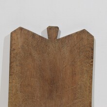 Pair of two wooden chopping or cutting boards, France circa 1850-1900
