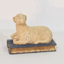 Baroque religious lamb of god, France circa 1650-1750