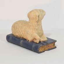 Baroque religious lamb of god, France circa 1650-1750