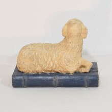 Baroque religious lamb of god, France circa 1650-1750