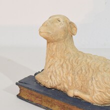 Baroque religious lamb of god, France circa 1650-1750