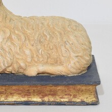 Baroque religious lamb of god, France circa 1650-1750