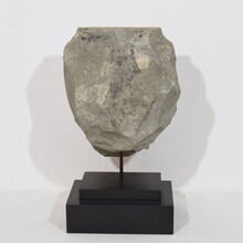 Carved stone coat of arms with unicorn, Italy circa 1650-1750