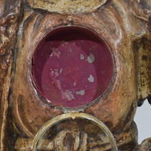 Wooden reliquary bust of a Madonna, Italy circa 1650-1750