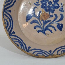 Glazed terracotta bowl, Spain circa 1750-1850