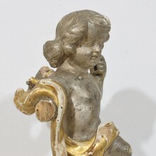 Baroque angel figure, Italy circa 1750
