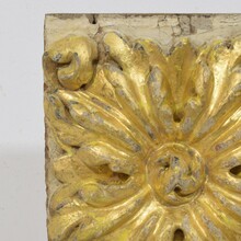 Baroque carved wooden ornament, Portugal circa 1750