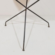 Iron bistro folding table, France circa 1880-1900