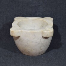 White marble mortar, France 19th century