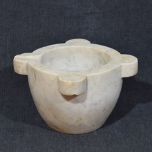 White marble mortar, France 19th century