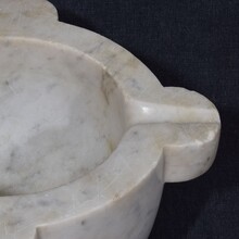 White marble mortar, France 19th century