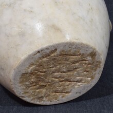 White marble mortar, France 19th century