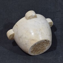 White marble mortar, France 19th century