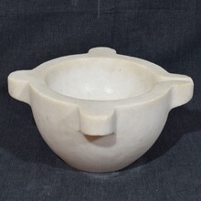 White marble mortar, France 19th century