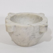 White marble mortar, France 19th century