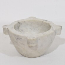 White marble mortar, France 19th century