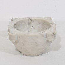 White marble mortar, France 19th century