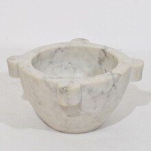 White marble mortar, France 19th century