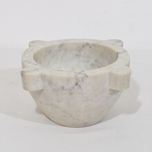 White marble mortar, France 19th century