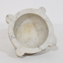 White marble mortar, France 19th century