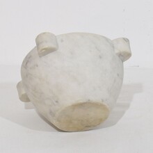 White marble mortar, France 19th century