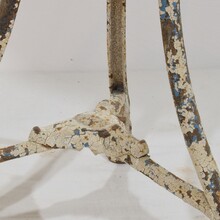 Wrought and cast iorn bistro table from Arras, France Circa 1880