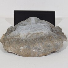 Zinc head ornament belle epoque style, France circa 1850-1900