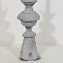 Zinc weathervane roof finial, France circa 1850-1900