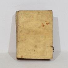 Amazing collection weathered vellum books, Spain/Italy 17/18th century