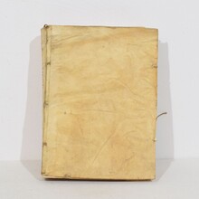 Amazing collection weathered vellum books, Spain/Italy 17/18th century