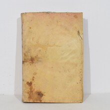 Amazing collection weathered vellum books, Spain/Italy 17/18th century
