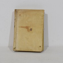 Amazing collection weathered vellum books, Spain/Italy 18th/19th century