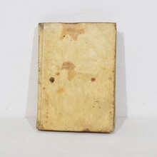 Amazing collection weathered vellum books, Spain/Italy 18th/19th century
