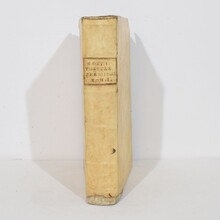 Amazing collection weathered vellum books, Spain/Italy 18th/19th century