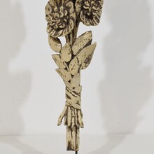 Collection neoclassical carved wooden ornaments, France circa 1780