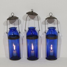 Collection glass lanterns, France circa 1900